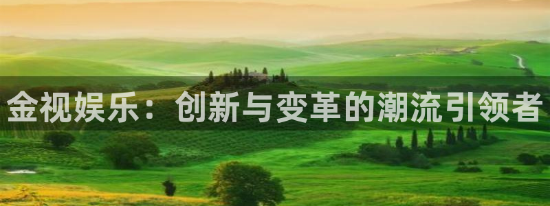 杏鑫娱乐：金视娱乐：创新与变革的潮流引领者